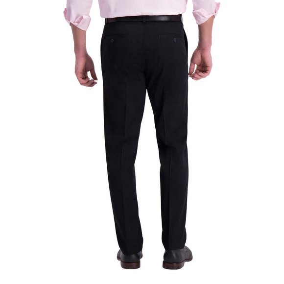 NEW Haggar Men’s Premium Fabric Straight Fit Non-Iron Pants Black, Size 34x32 - Picture 8 of 8